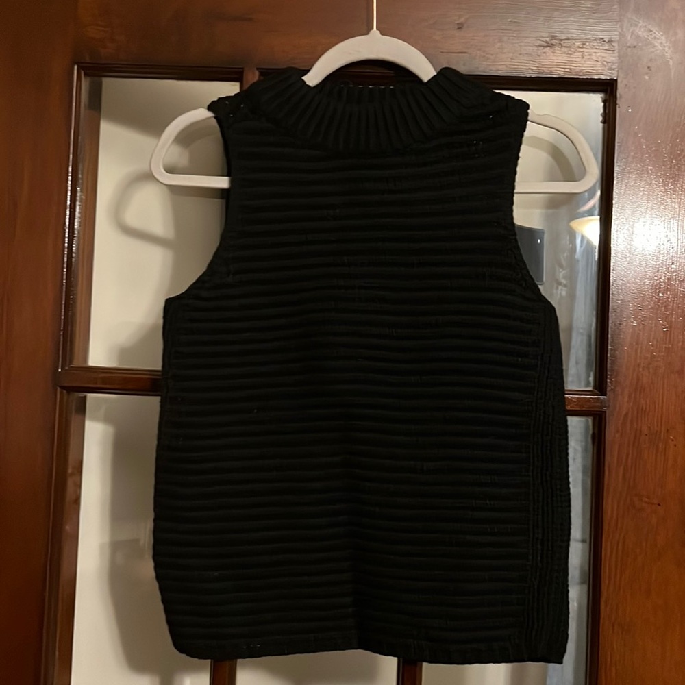 Express, Sweater Vest, Black, Size Small